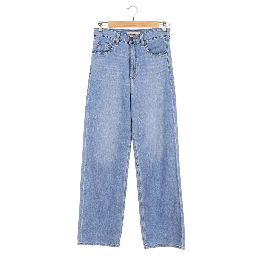 Levi's Light Blue Wide Leg Jeans